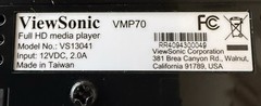 ViewSonic VMP70 Full HD Media Player GREAT CONDITION with All Accessories!