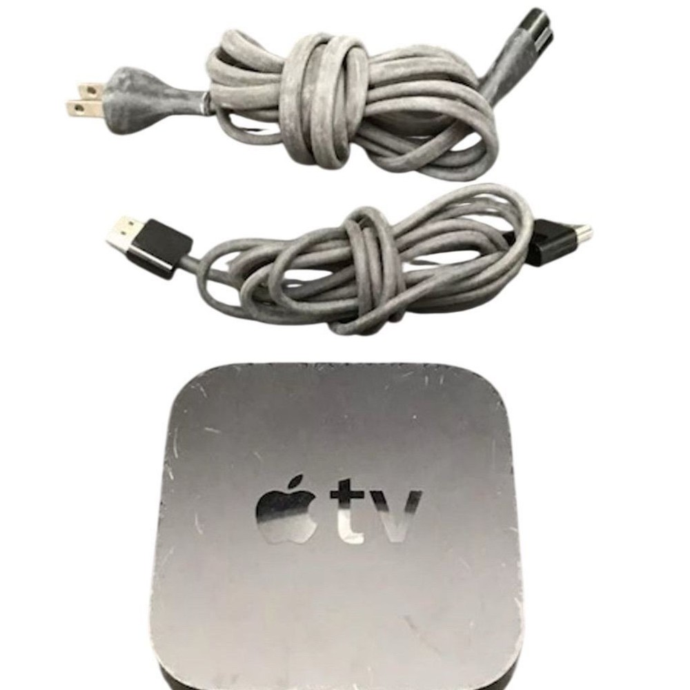 Apple TV 3rd Gen 8GB HD Media Streamer 1080p Wi-Fi HDMI Black-See Pictures