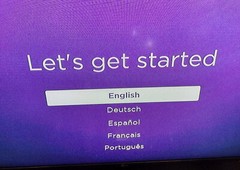 Roku 4 (4th Gen) Media Streamer 4400X W/ Power Adapter – Tested- No Remote!