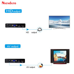 Mini Full HD Media multimedia Player Autoplay 1080P USB External HDD Media Playe
