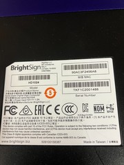 BrightSign HD1024 Media Digital Signage Player Expanded I/O 4K HTML5 TESTED