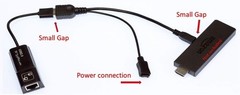 Amazon Ethernet Adapter for Fire TV Stick 2nd Gen 4K USB 100Mbps Micro USB OTG