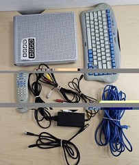 RCA MSNTV 2 RM4100 Internet and Media Player Keyboard Remote Untested
