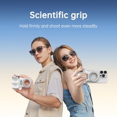 MagSafe Compatible Fun Photography Grip: MFi Certified Wireless Bluetooth Stabil