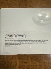 Apple TV HD 32GB Streamer A1625 With Siri Remote And Lightning Cable