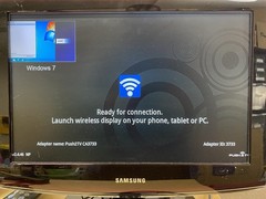 NETGEAR PUSH2TV PTV3000 Cube Wireless Display HDMI Adapter Power Cord