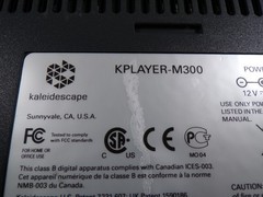 KALEIDESCAPE KPLAYER-M300 NETWORK MEDIA STREAMING HEAD
