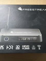 Freestream Android 6.0 4k Ultra HD TV Stream Box W/Power Cord Excellent