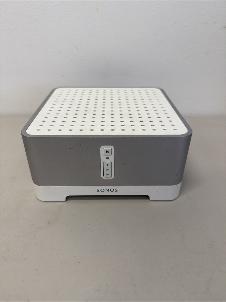 Sonos Connect:Amp White/Gray S2 Digital Media Streamer FOR PARTS/REPAIR