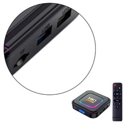 HK1 Smart TV Box Android 13 Quad Core 8K Media Player Dual WIFI6 BT5