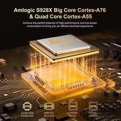 X96 X10 8K Android 11.0 TV Box S928X 4G 32G/64G WiFi6 1000M BT5.2 H.265 HDR Box