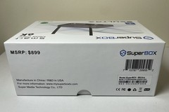 Superbox S6 Ultra 128GB Smart Media Player Android 12- 6K Ultra HDTV 1000M Eth.