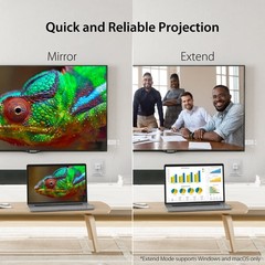 J5Create Screencast 4K Wireless Adapter Screen Cast From Mobile Phone Tablet Or