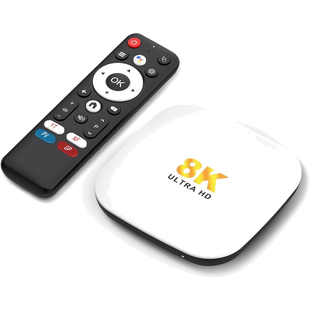 Android 14 TV Box 2025, M2 Plus 4K UHD Streaming Device for TV, with Google P…