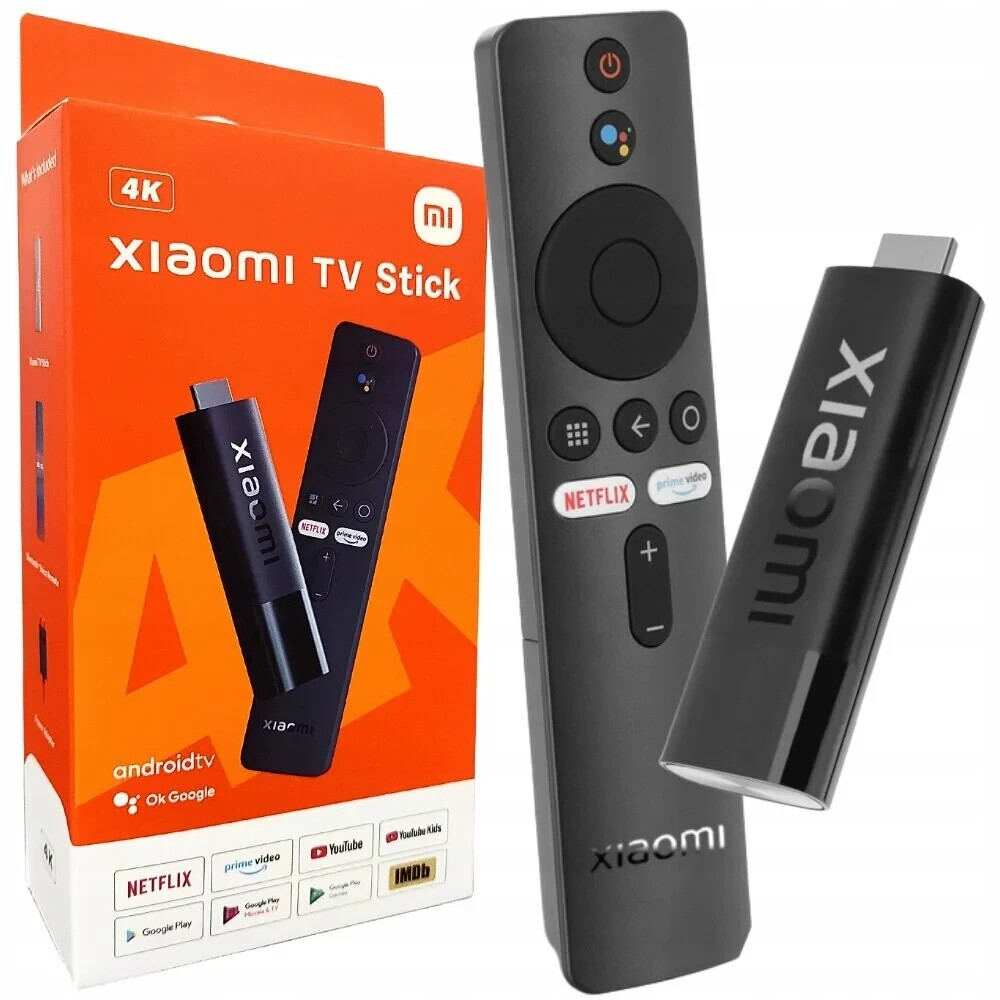 Xiaomi Mi TV Stick 4K 1080p Android Smart Streaming TV Media Player- BRAND NEW
