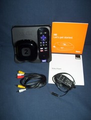 Roku 2 Open Box Used Tested and Working with Manual and Accessories