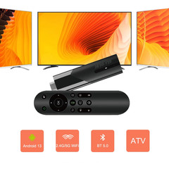 M98 Y10 Smart TV Stick Android 13 BT 5.0 ATV Allwinner H618 2.4G 5G Dual Wifi HD