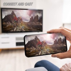 Volkano Allcast Streaming Player 1080P Full HD Stream from Phone to TV NEW