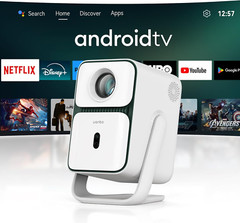 [Android TV 11.0 & 1080P Native] T2 Ultra Projector with Wifi and Bluetooth, 12