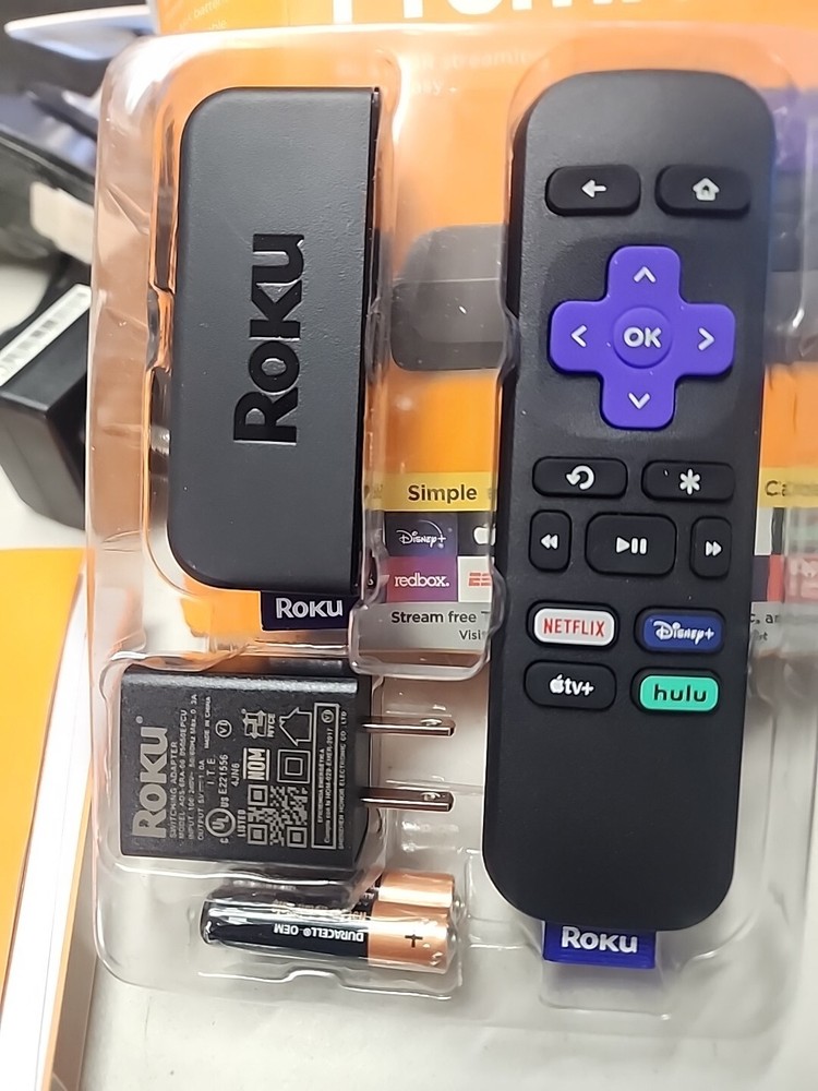 Roku Premiere 4K HDR Streaming Media Player with Simple Remote and HDMI Cable