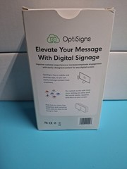 OptiSigns OptiStick Digital Signage Player – Android-Based 4K UHD HDMI Stick