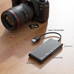 Tripp Lite USB Memory Card Reader/Writer USB 3 Superspeed Multi-Drive 5GBPS