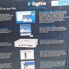 Miglia TV Max TVM03 USB 2.0 Analog Unit for Mac TVMax Tuner Capture Elgato EyeTV