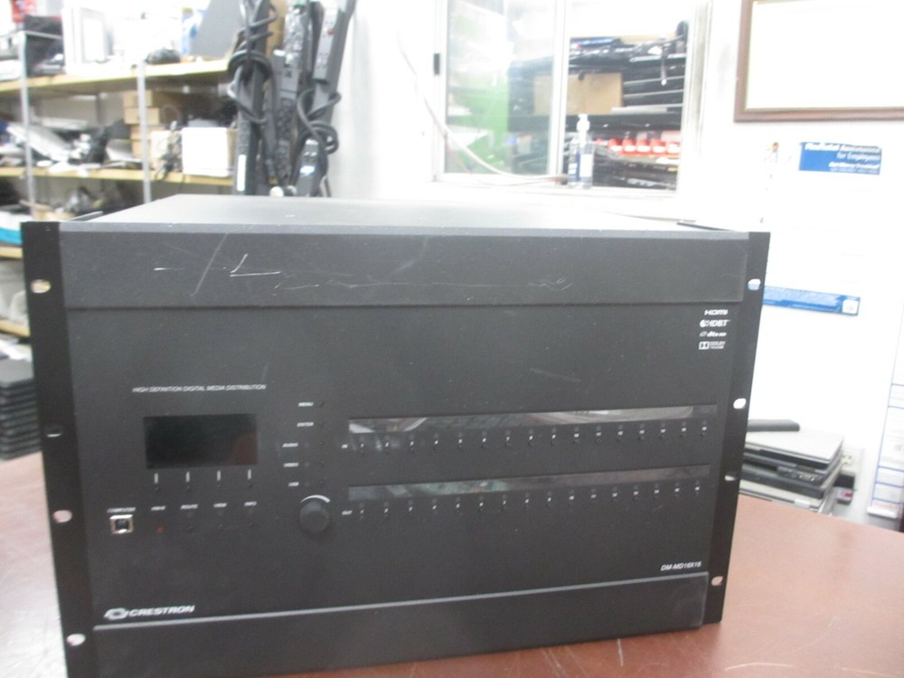 Crestron DM-MD16x16 High Definition Digital Media Distribution w/ Module Cards