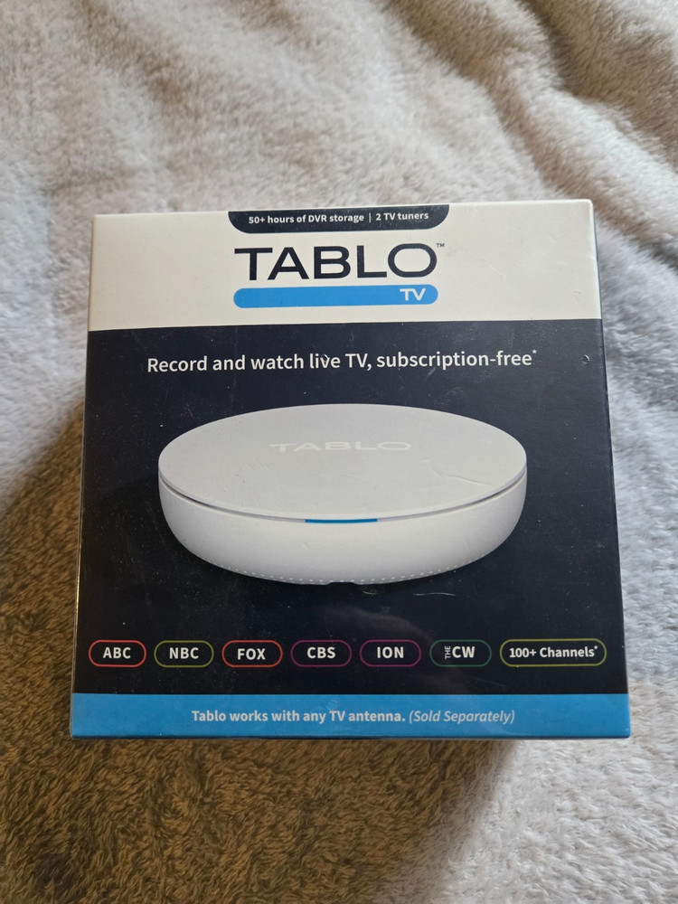 Tablo TV 4th Gen 2-Tuner 128 GB 50 Hour OTA Live TV DVR TF1282B