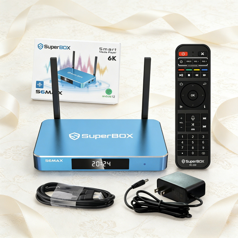 Superbox S6 MAX TV Box Factory delivery on the Service guarant Auto updating