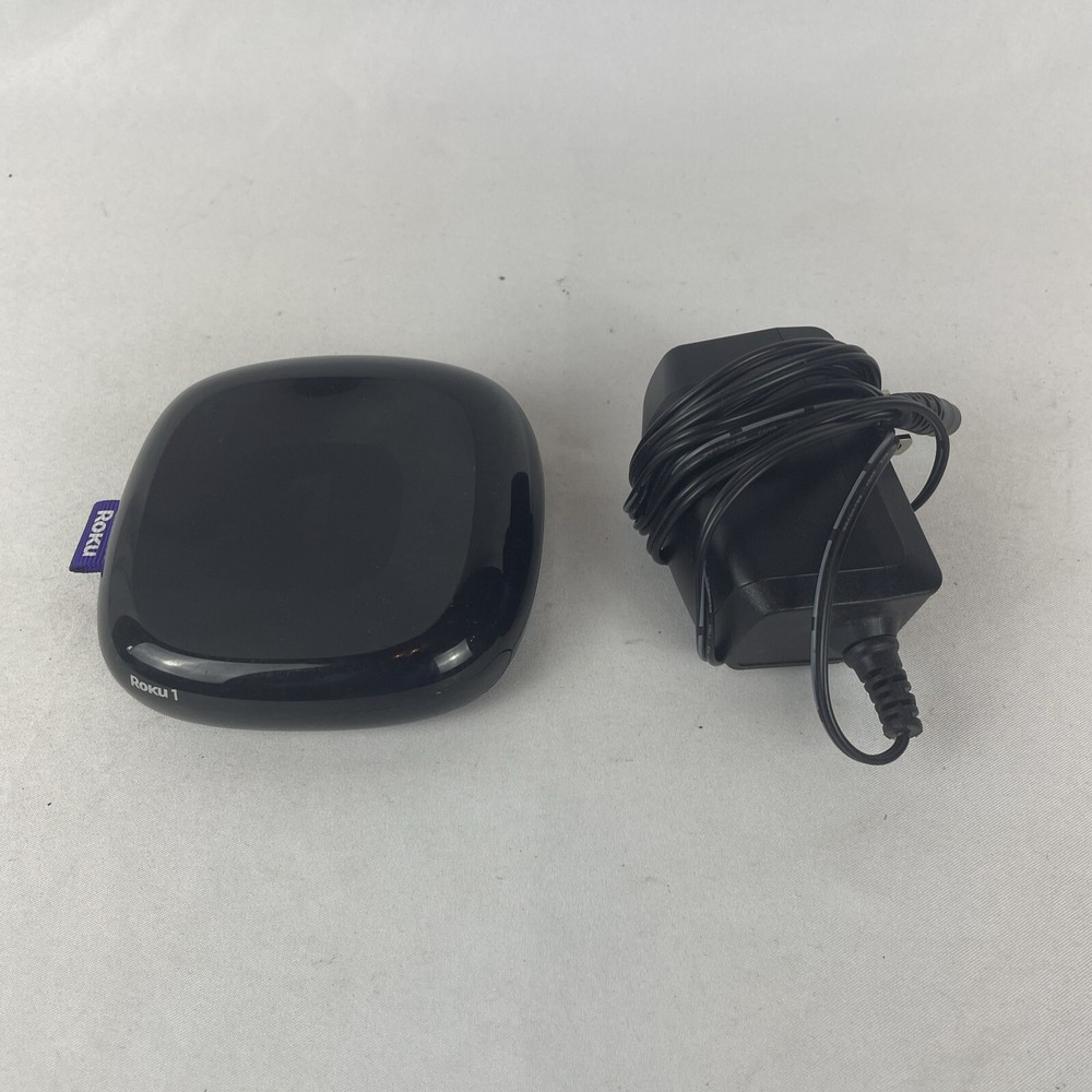 Roku 1 2710X 3rd Gen Wireless Streaming Media Player 1080p Black – No Remote