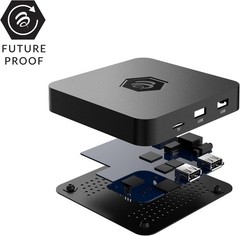 Compact Amlogic S905W2 Quad-Core TV Box with 16GB Storage