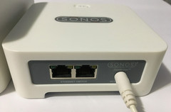 Sonos ZP80 Receiver, BR100 Bridge, and CR200 charging Dock and Remote
