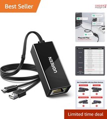 Ethernet Adapter Micro USB to Ethernet for Fire TV Stick and Chromecast