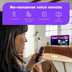 Roku Streaming Stick Plus 4K & HDR Roku Streaming Device for TV w/ Voice Remote