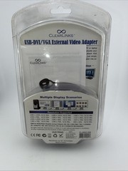 CP Tech / Level One – ClearLinks CL-UDVI-VGA USB 2.0 To DVI-VGA Adaptor