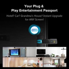 TV98 ATV X9 Smart TV Stick Android14 Allwinner H313 OTA 8GB 128GB Support 8K 4K