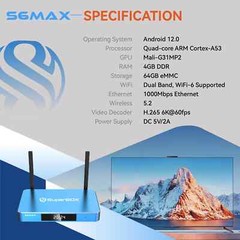2025 NEW SuperBox S6 Max 8K UltraHD BlueTooth Voice Command Free Shipping Air