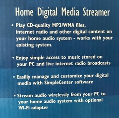 Rockford Fosgate Omnifi Digi Media Streamer MP3/WMA Audio CD Quality Converter