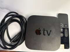 Apple TV HD 4th Gen, Siri A1625 w/Power Cable & Remote Tested!