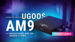 Original AM9 Smart TV Box Android 14 Amlogic S905x5 4GB 64GB WiFi BT5.2 1000M H