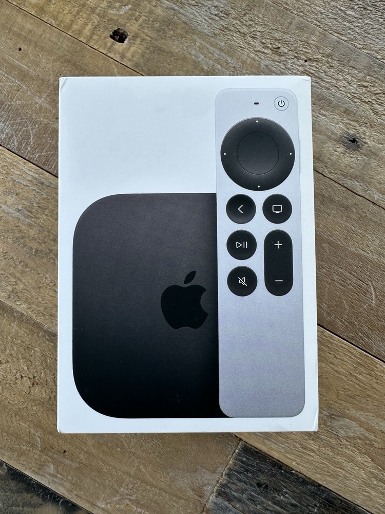 apple tv 4k 128gb wifi/ethernet – 3rd gen – A2843 – MN893LL/A – new in box