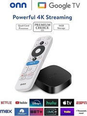 onn Google TV 4K Plus Streaming Device (New 2025) 4K UHD, Dolby Vision