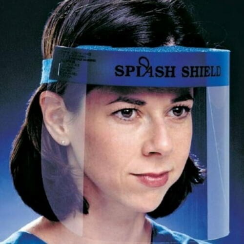 Splash Shield LP Standard Length (7.5 in) Face Shield Box of 24