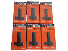 Lot Of 6 New Amazon Fire TV Stick 4K UHD Alexa Voice Remote Media Streamer