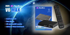 vSeeBox V6 MAX 8K Certified Distributor/ FAST/FREE SHIPPING