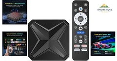 Smart Wireless Media Player, 4K Resolution, Dual-Band WiFi and Remote Control
