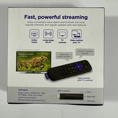 Roku Streaming Stick 2025 – HD Roku Streaming Device for TV with Voice Remote –
