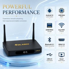 2026 COLA Box, L2 Plus, Compact Connection Device, 4GB RAM 64GB ROM, WiFi, Power