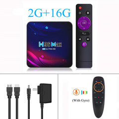 H96 MAX Rockchip RK3318 Smart TV Box Android 11 4G 64GB Support AV1 Wifi BT TVBO